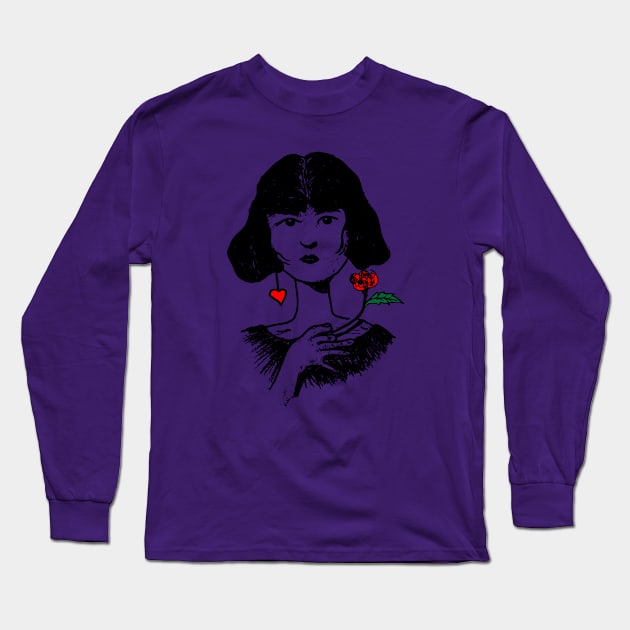 Lady Rose Long Sleeve T-Shirt by S.S.D.R.W studio